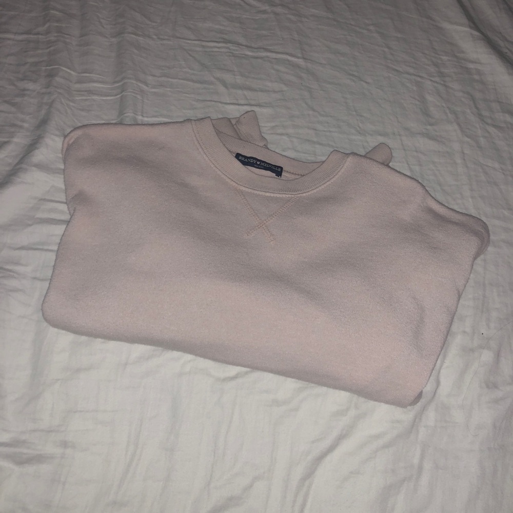 Brandy cropped sweatshirt